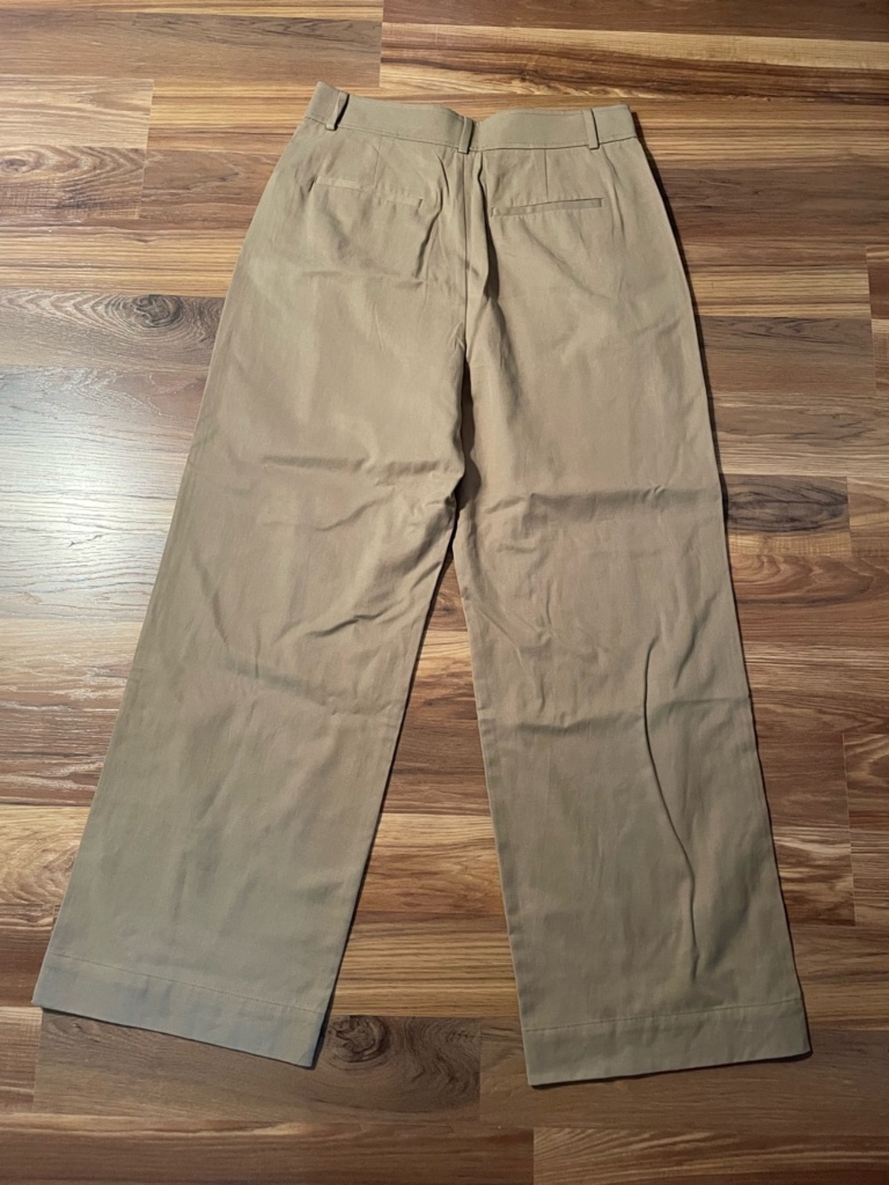Everlane The Draper Pleated Pant in Buttersmooth Ash Brown Women's 12 Regular - Picture 8 of 8